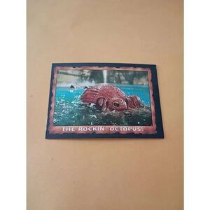 Vintage 1985 Warner Bros Topps Gum Goonies Trading Card #44 Rockin Octopus!